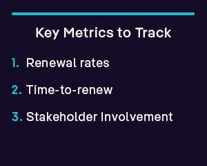 key metrics to track