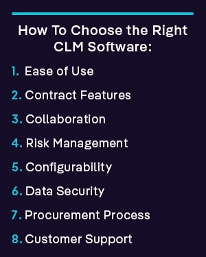 How to choose the right CLM software