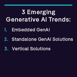 3 Emerging GenAI Trends
