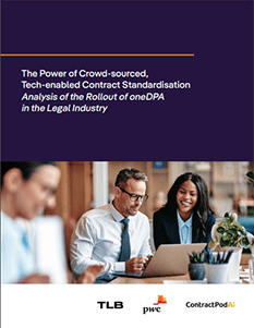 The Power of Crowd-sourced, Tech-enabled Contract Standardisation - Analysis of the Rollout of oneDPA in the Legal Industry