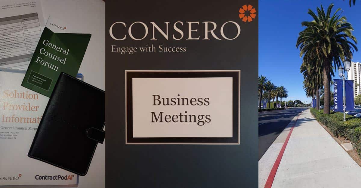 Consero General Counsel Forum 2019