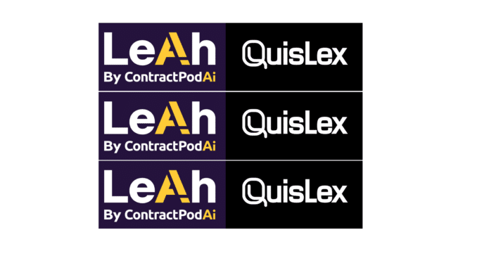 Artificial Lawyer: ALSP QuisLex To Use CLM ContractPodAi’s GenAI System Leah