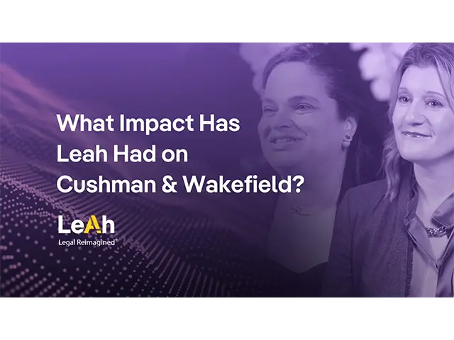 How Cushman & Wakefield Boosted Efficiency & ROI with ContractPodAi