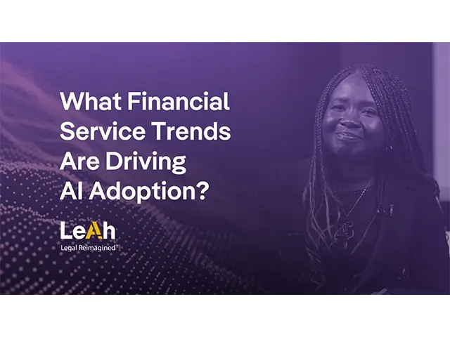 What Financial Service Trends Are Driving AI Adoption?