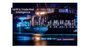 Artificial Lawyer: ContractPodAi Introduces Leah Tariff Agent